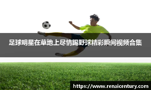 足球明星在草地上尽情踢野球精彩瞬间视频合集